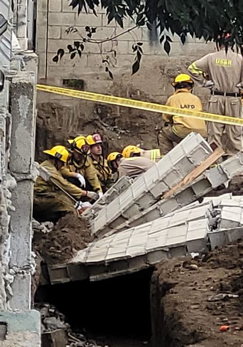Pacoima wall collapse kills worker, injures 2 others.